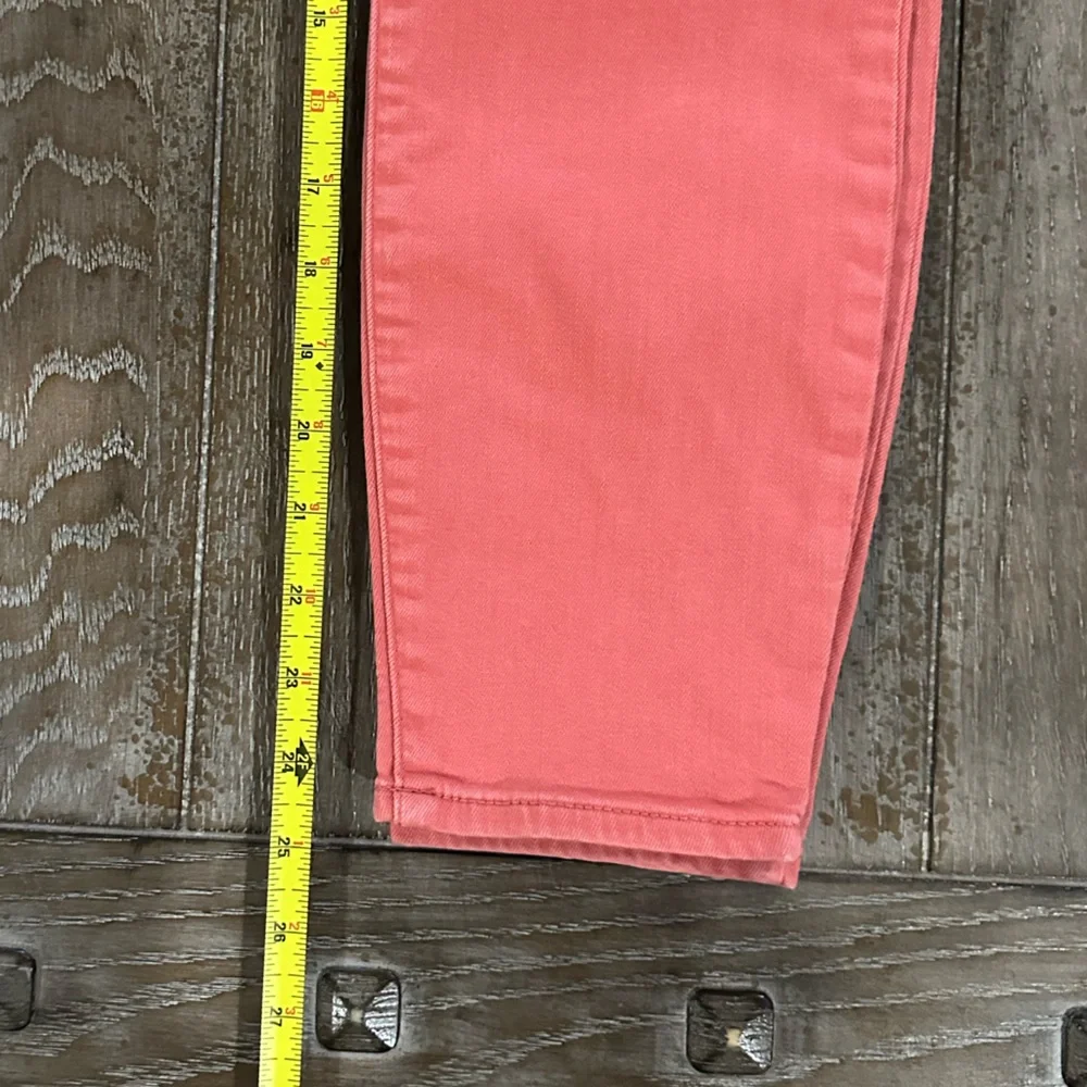 Lucky Brand High Rise Crop Coral Jeans